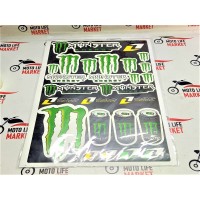 Наклейки: MONSTER ENERGY,ONE industries (30x45)